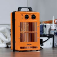 Incalzitor industrial cu ventilator, portocaliu/negru, 2.8 W, 35x23x12 cm, Benross 42468